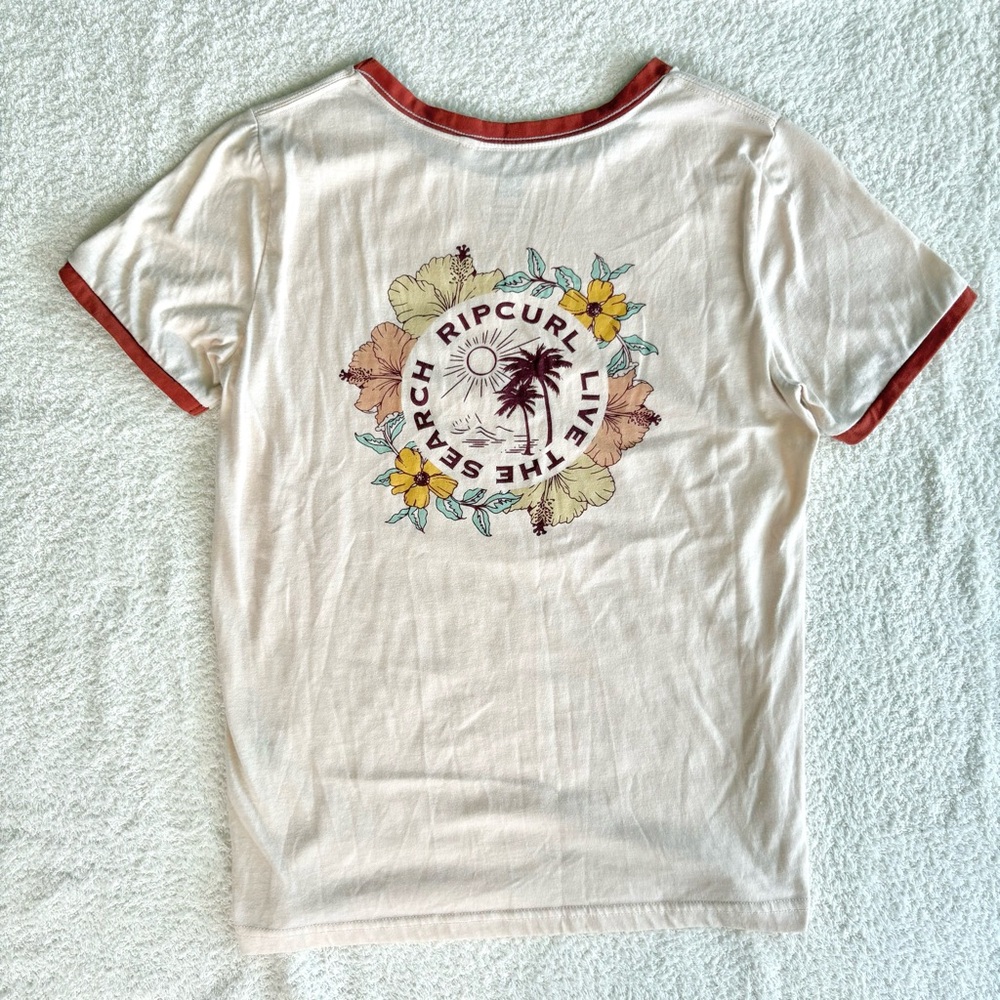 Ripcurl Ringer Tee with Short Sleeves